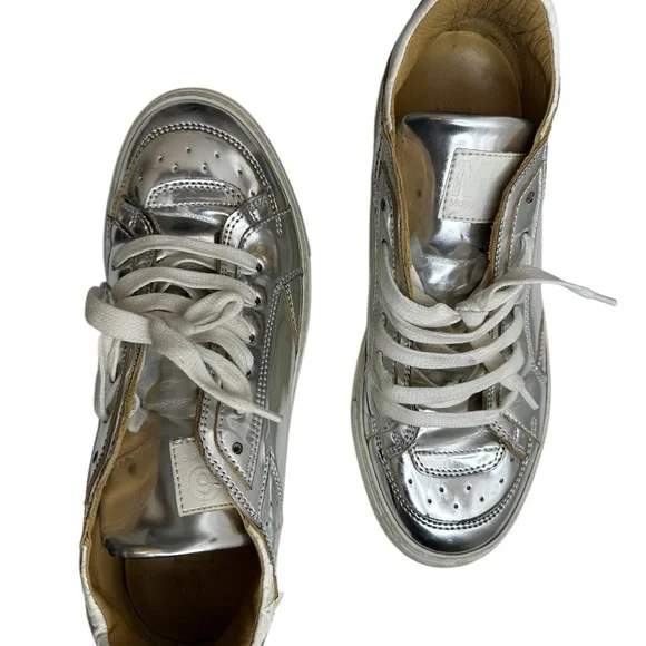 MM6 Maison Margiela Silver Sneakers - Picture 8 of 16